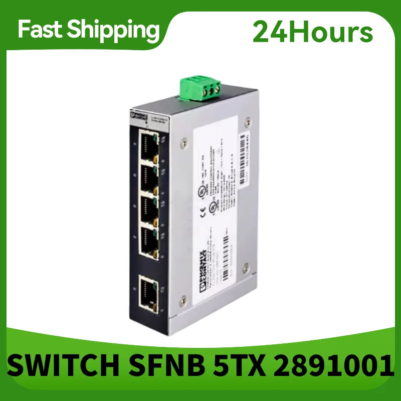 

Новый оригинальный Ethernet-коммутатор 5 RJ45 FL SWITCH SFNB 5TX 2891001