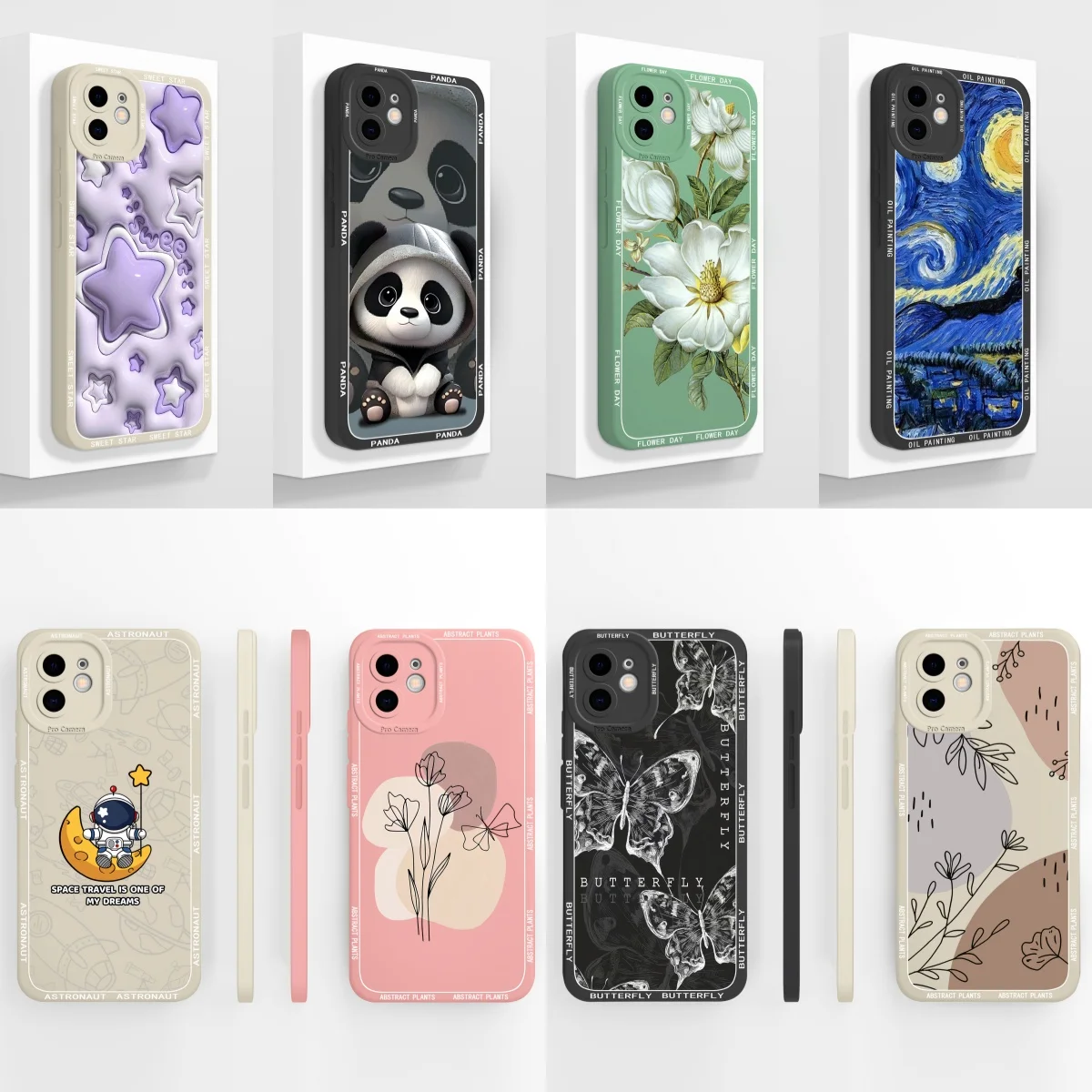 Creative Case For iPhone 11 Pro Max Phone Cases For iPhone11 11Pro 11ProMax Full Protection Back Cover Liquid Silicone Protector