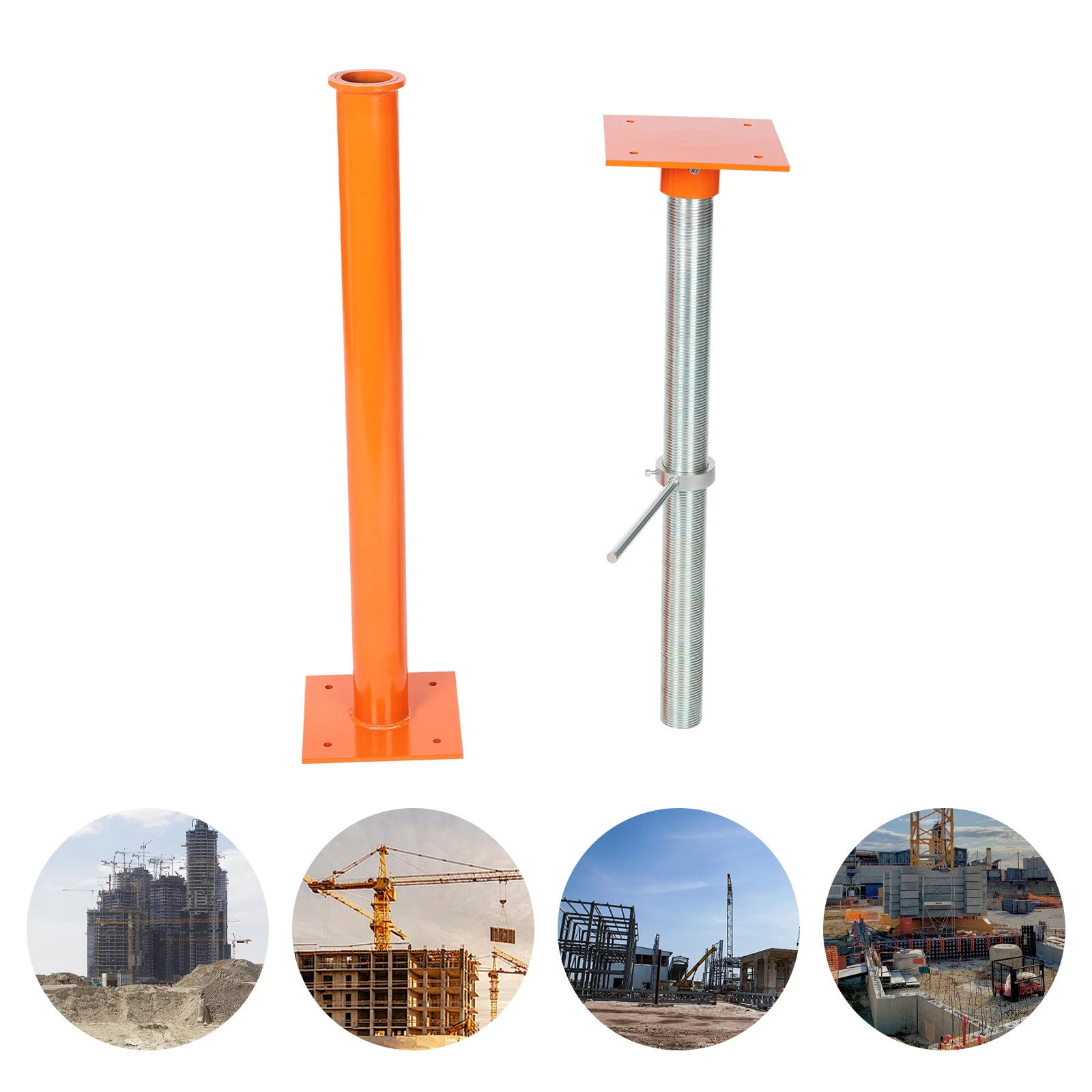 

37-61in Adjustable Jacking Post, Heavy Duty 12000lbs Carbon Steel Acrow Prop, Telescoping Screw Jack Support for Construction Home Renovation Floor Slab Beam Bridge, 34.39lbs