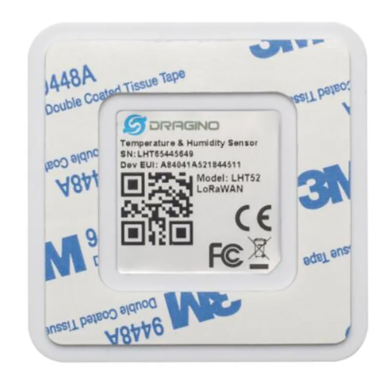 Dragino LHT52 مستشعر درجة الحرارة والرطوبة الداخلي LoRaWAN مستشعر LoRaWAN طويل المدى