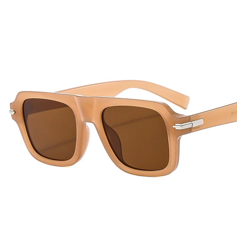 Fashion Square Sunglasses For Men Classic Pilot Oversized Sun Glasses Male Brand Designer Big Eyewear UV400 image 5