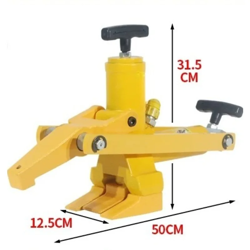 Heavy Duty Pneumatic Hydraulic Tire Changer Portable Bead Breaker Tire Press Demount Tool for Construction Vehicles Loader