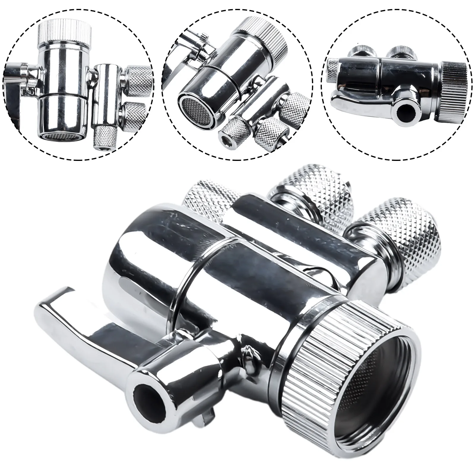Two Way Diverter Valve for eSpring Faucet Filter Suitable for Most Counter for top Water Filters  Two Way Diverter
