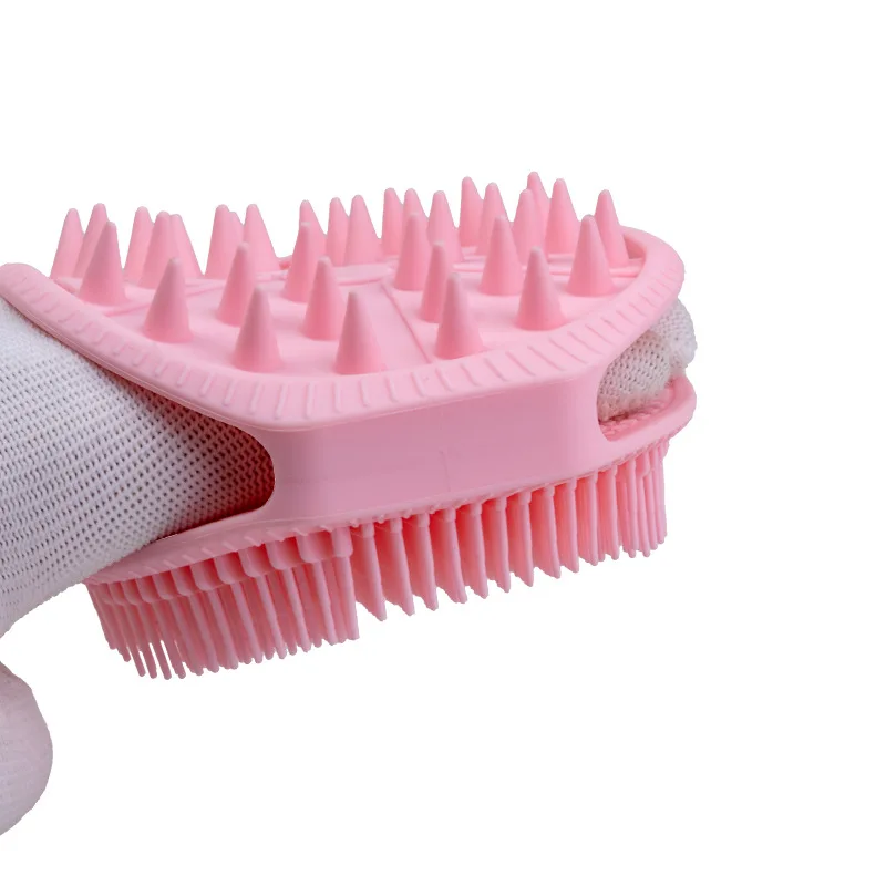 لينة سيليكون الجسم الغسيل الشامبو فرشاة يده دش التطهير فرش التقشير حمام فرشاة رئيس مدلك أدوات الاستحمام