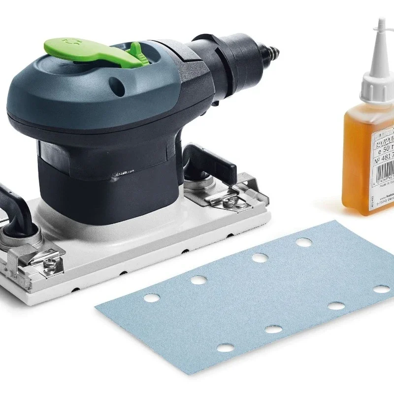 Dry Mill Vacuum Cleaner Square Grinding Head Pneumatic Round Grinder Set
