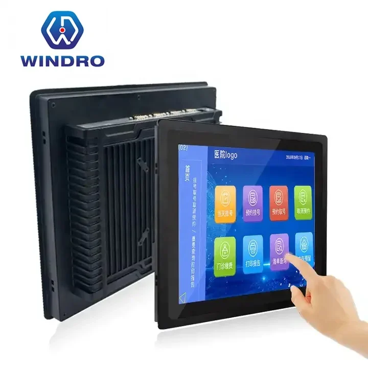 China manufactory 12 inch touch all in one PC J1900 Industrial panel PC tablet Computer for ATM machine