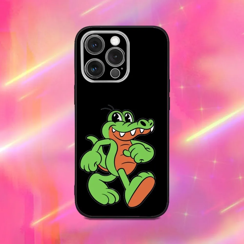 حافظة هاتف Alvaro Diaz Coco Singer لهاتف iPhone 16,15,14,13,12,11,Pro,Max,Plus,X,XS,XR,SE,8,7,Mini,Soft Silicone Black Case