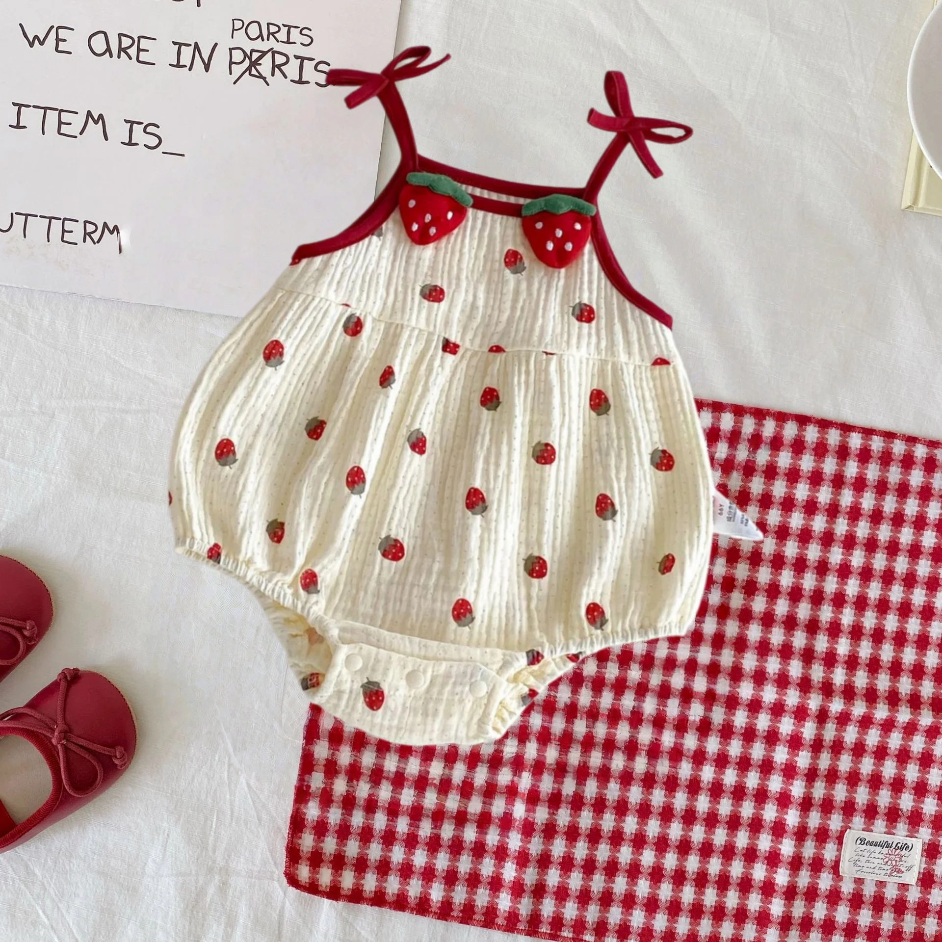 3-24M Summer Baby Bodysuit Bow - огляд і ціна Baby Clothing Online