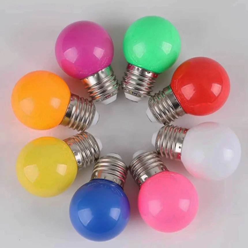 Haushalt Mini kreative Farbe Glühbirne LED Lichts ch raube Mund Ball Blase bunte romantische Schlafzimmer Einzel tisch lampe Dekoration