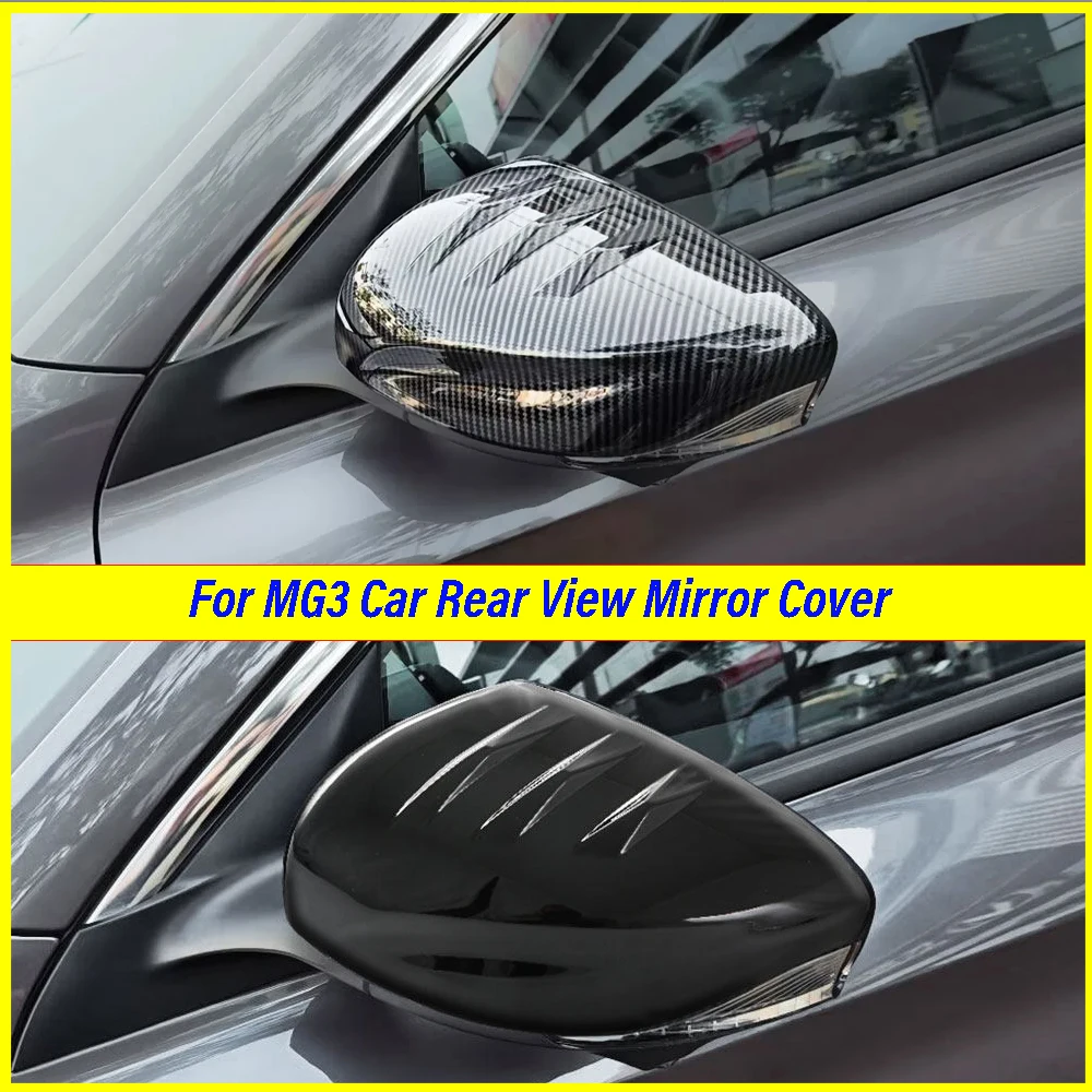 

For MG 3 2024 2025 2026 Rear View Mirror Cover Anti-Scratch Protective Side Mirror Cap Auto Styling Car Exterior Accessories