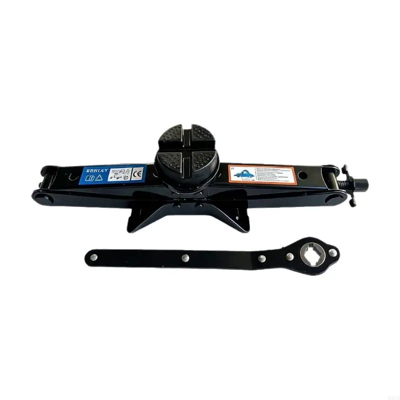 

Heavy Duty 3 Ton Scissor Jacks For Electric Vehicles With Extended Tire Wrench And Secure Battery Protections H9EE