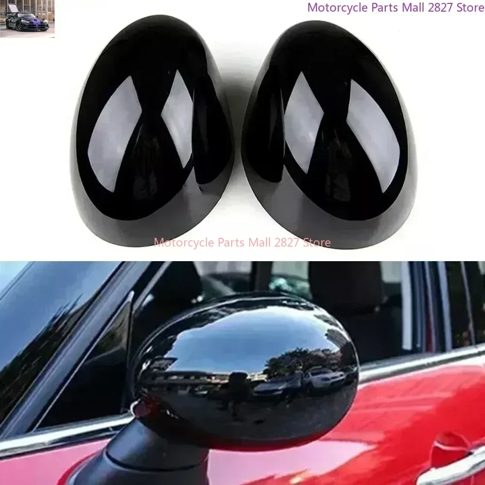 for 2014-2019 BMW Mini F54 F55 F56 F57 LHD Glossy Black Mirror Covers OE: 51167401229 51167401230 51167401231