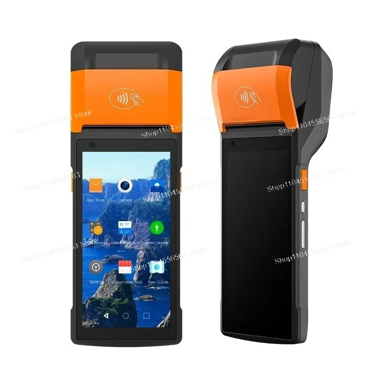 V2/V2S Portable All-in-One POS System - Handheld Epos Billing Machine with Built-in Printer