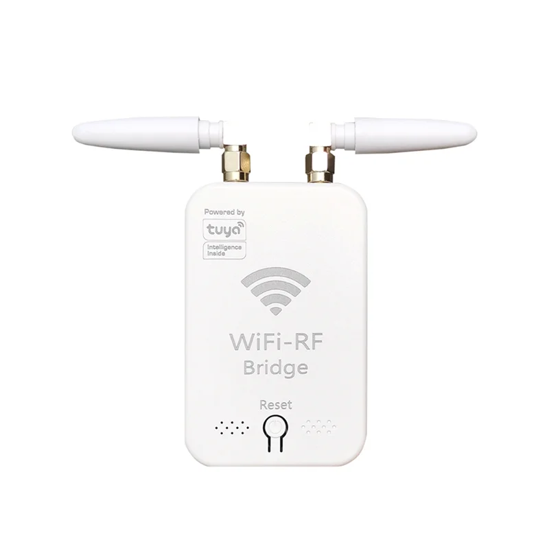 

B24B Tuya Smart Wifi RF Duplicator Remote Control Copy For Electric Door Rolling Door Curtain Awning Sunshade Remote Control