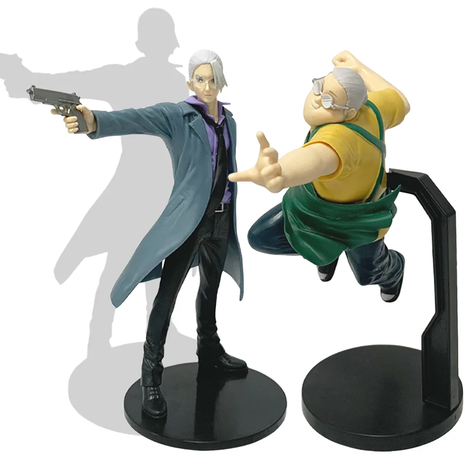Anime SAKAMOTO DAYS Figure Toys 21 CM Taro Sakamoto Shin Asakura Action Figural Dolls PVC Model Desk Ornaments Birthday Gifts