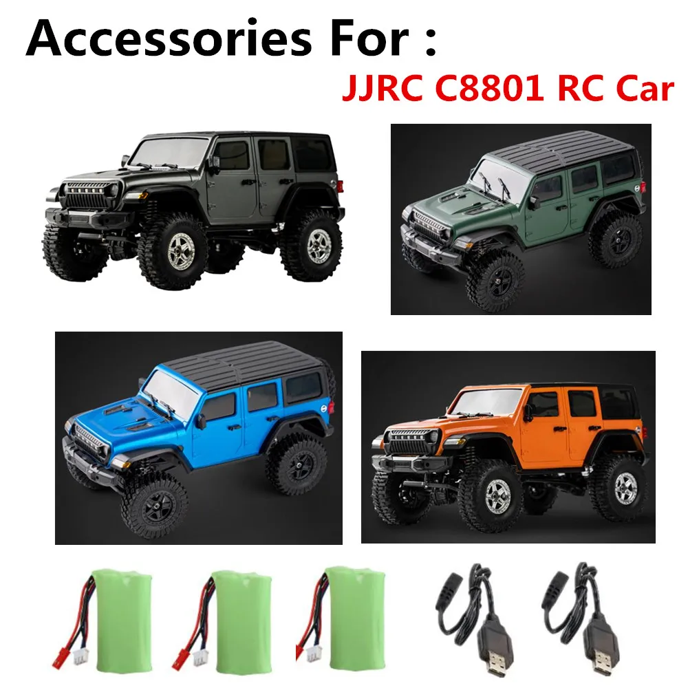 JJRC C8801 Accessories Battery JST Plug 7.4v 600mAh 2S  Use For JJRC C8801 RC Car C8801 Parts Battery