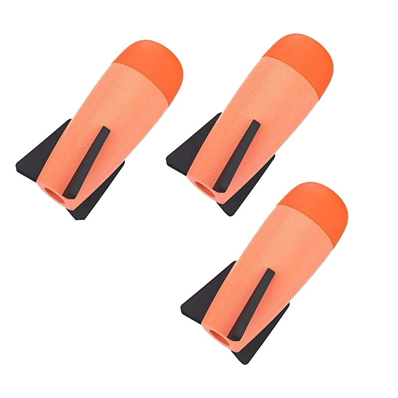 Foam Mega-Missile Refill Pack Toy Accessories Compatible for Nerf Rocket N-Strike Elite Series Missile Blaster Missile Launcher