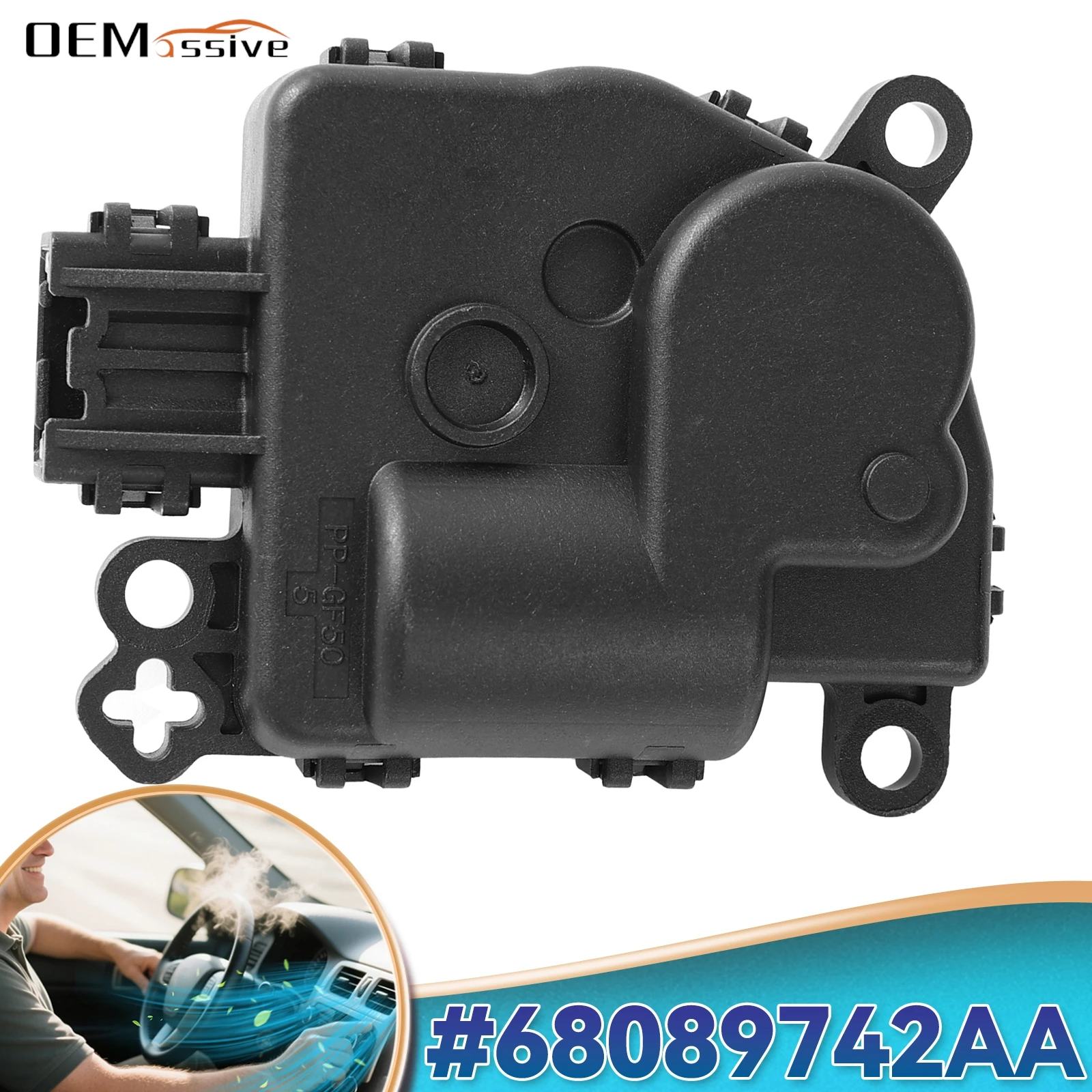 

Ремонт двигателя управления режимом смешивания дверей 68089742AA 604-005 для Dodge Ram 1500 2500 3500 4500 2011-2021