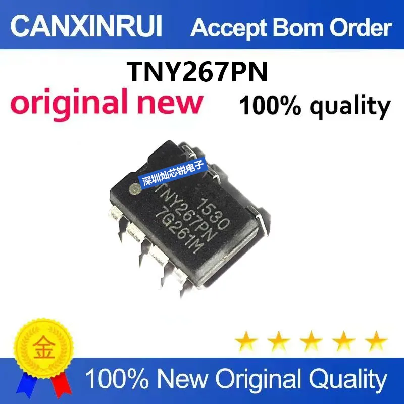 (5-100pieces)Brand New Original TNY267P TNY267PN DIP7 Power Management Chip