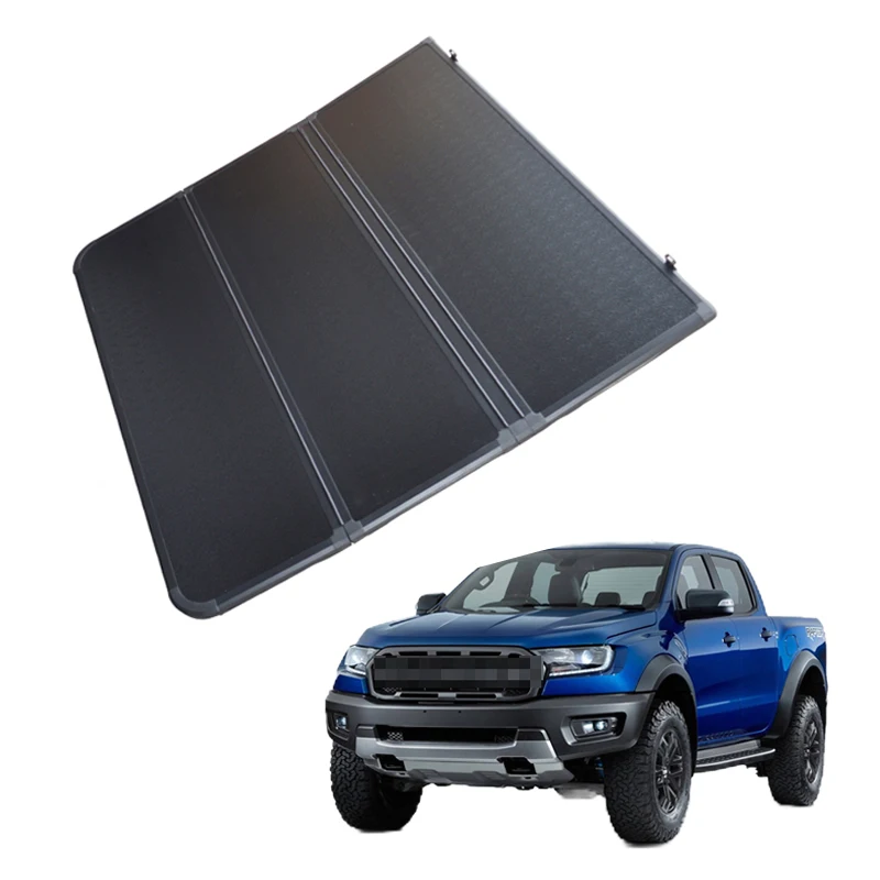 

Car Accessories Soft Tri-fold Hard Tri-fold Cover Pickup Covers for Ford Ranger/T6 2012-2022