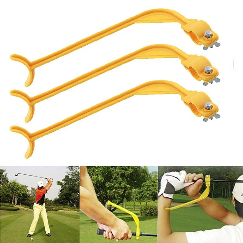 

3Pcs Golf Swing Trainer Practice Guide Golf Gesture Correct Wrist Training