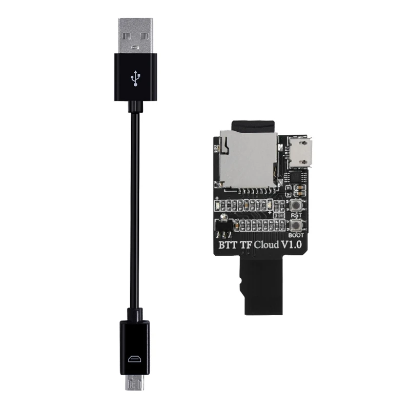 BTT SD/TF Cloud V1.0 Wireless Transmission Module USB for DC 5V for 3D Printer SKR MINI E3 SKR V1.4 Computer Transmitter