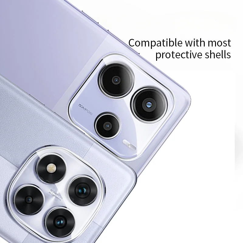Protector de cámara 3D para Xiaomi Redmi Note 13 Pro 13Pro 13ProPlus 14 14Pro 14pro + Protector de pantalla de lente Note13Pro + vidrio templado