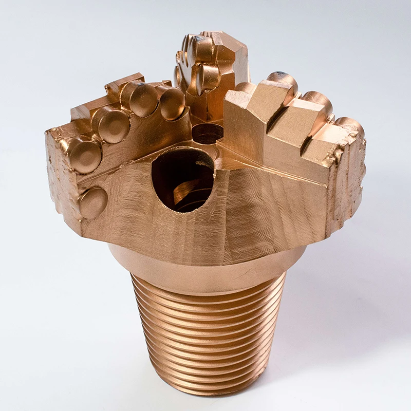 Durable Drag Bit for Effective Water Well Drilling in Soft and Medium Hard Rocks