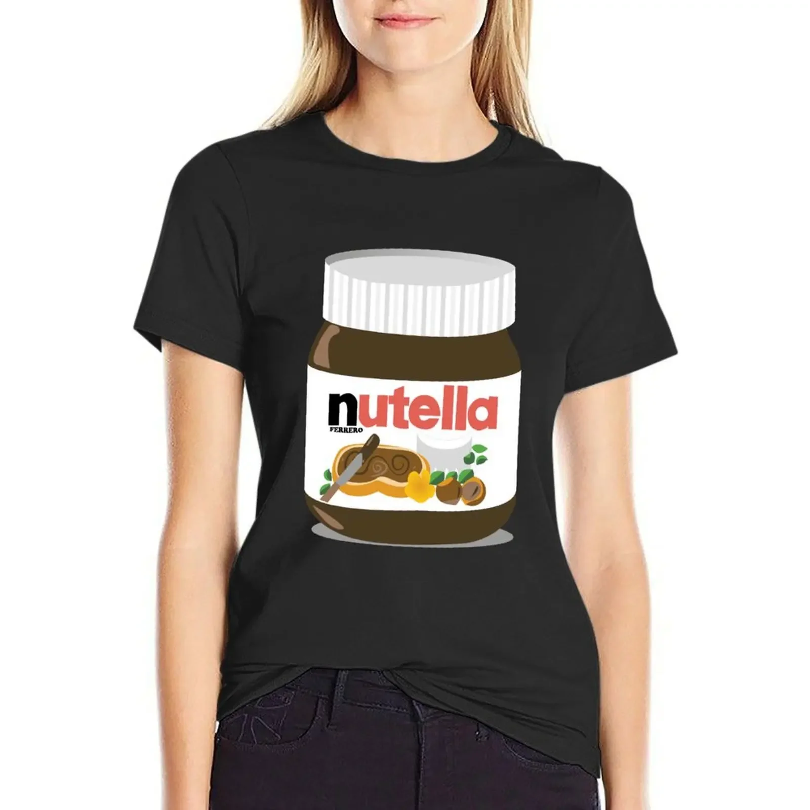 

Warming Nutella T-Shirt Blouse shirts graphic tees tees vintage clothes Women's t-shirt