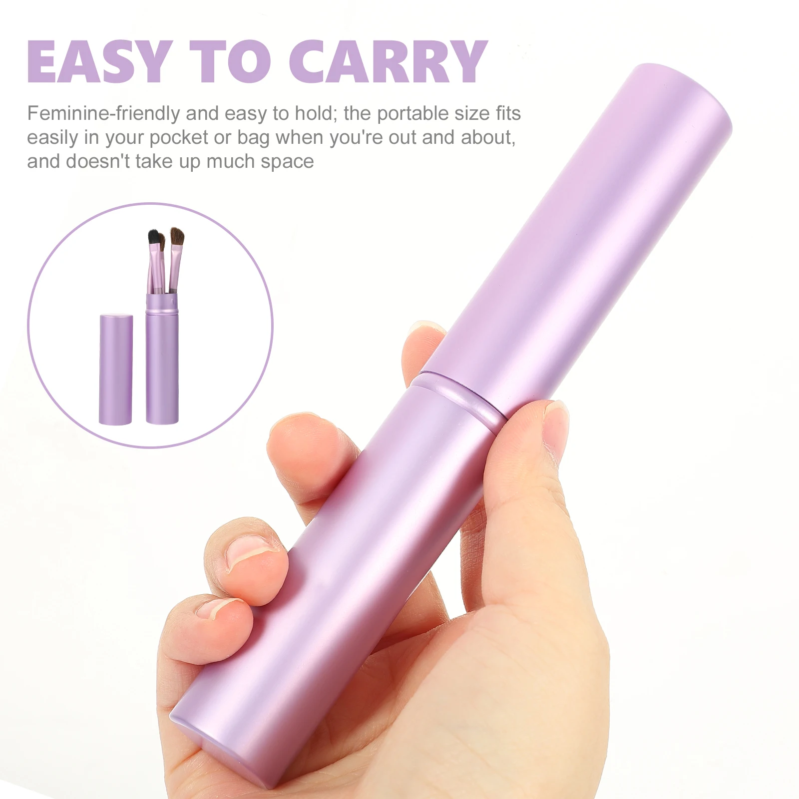 

5 pcs Eye For All Skin Types Lip Tool Blending Eye Blending Women Makeup Brush For Girls Makeup Brush