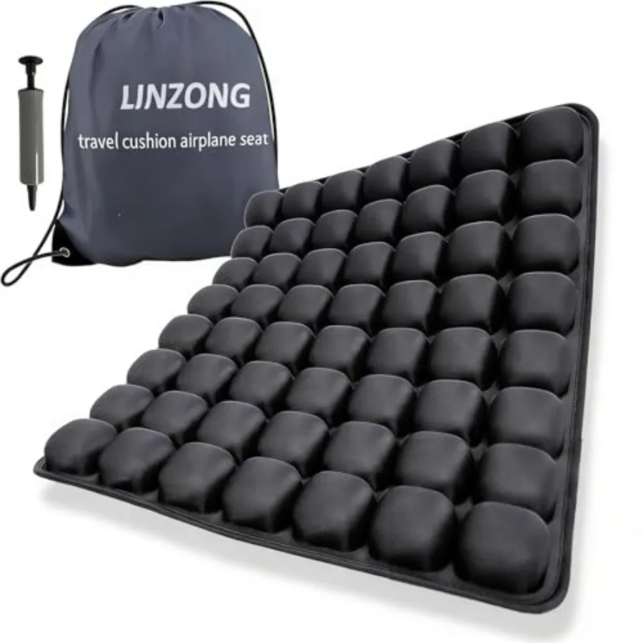 

Travel Cushion Airplane SeatPlane Seat Cushion for Long Flights Portable Inflatable Seat Cushion for Air Travel Office Car and
