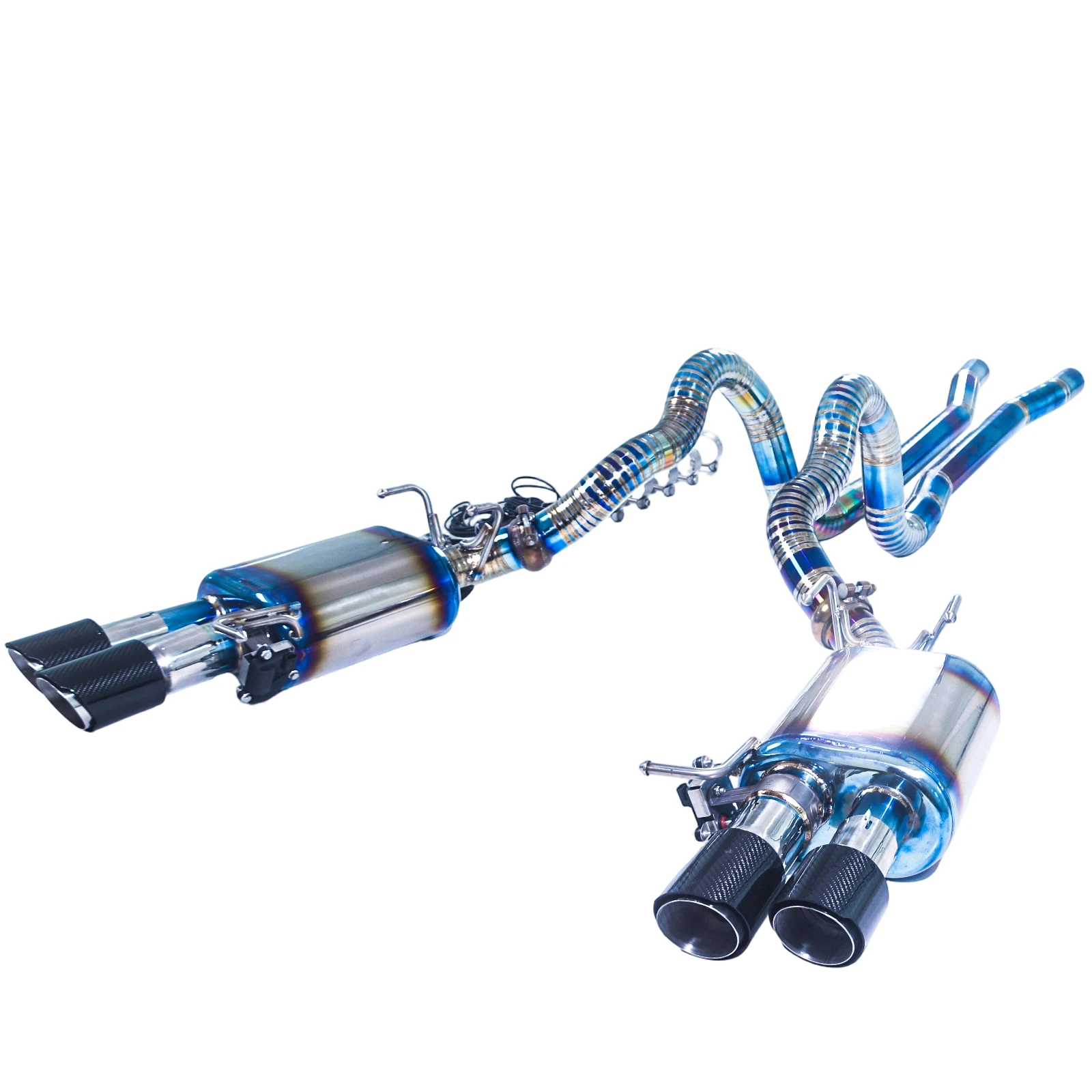 

GFC Catback exhaust muffler for Ford Mustang 5.0T 3.7L Electric valve exhaust systems are manufactured using Titanium alloy pipe