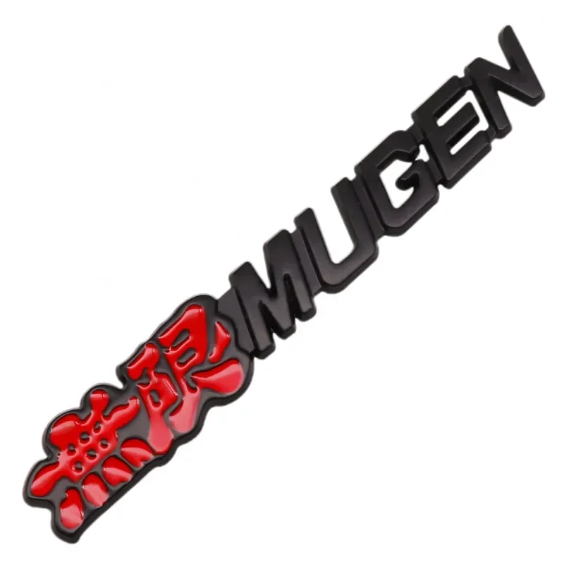 ثلاثية الأبعاد المعادن MUGEN شعار سيارة الخلفي الجذع الذيل شعار شارة ملصق الشارات لهوندا سيفيك أكورد أوديسي CRV CBR VTX VFR Hrv Jazz