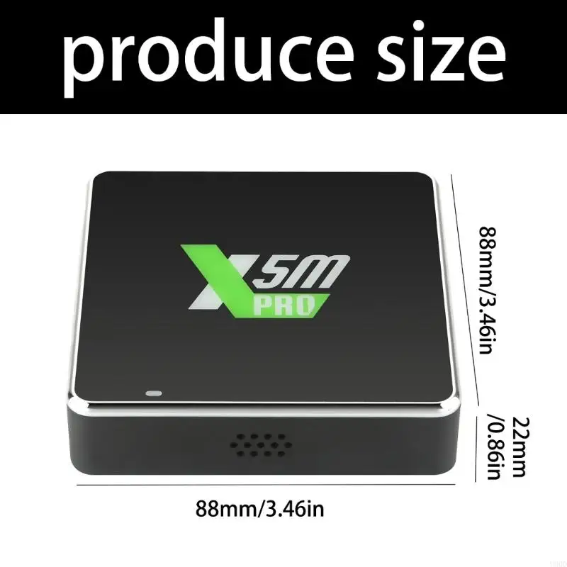 2025 New HDTV Box 2.4g WiFi Media Player 4K Set Top Box مع التحكم عن بعد فك تشفير المسرح 4G 32G