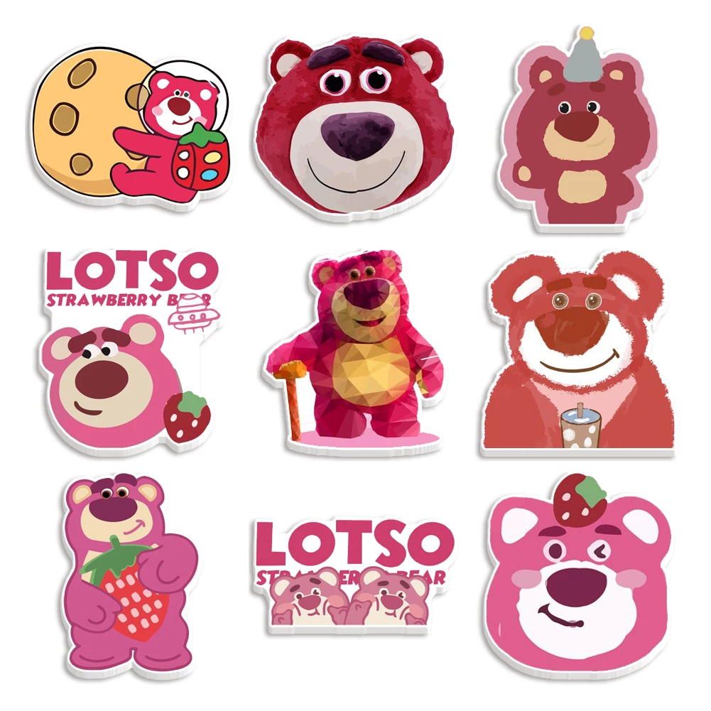 Disney Toy Story Bear Cartoon Lotso Design Flat Resin DIY Earrings Home Decoration Accessories 30 Pieces/lot