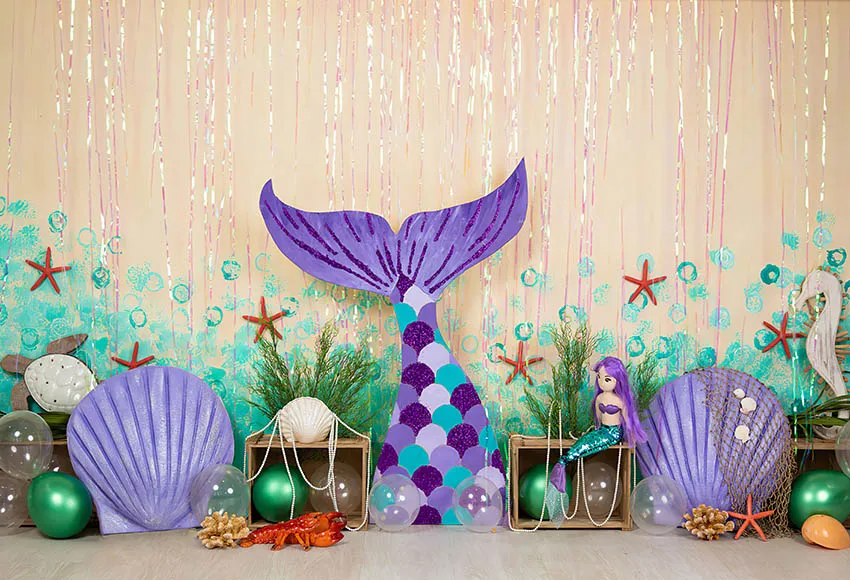 Mehofond التصوير خلفية البوهيمي نمط بالون فتاة صبي 1st حفلة عيد ميلاد كعكة سحق الزينة خلفية استوديو الصور