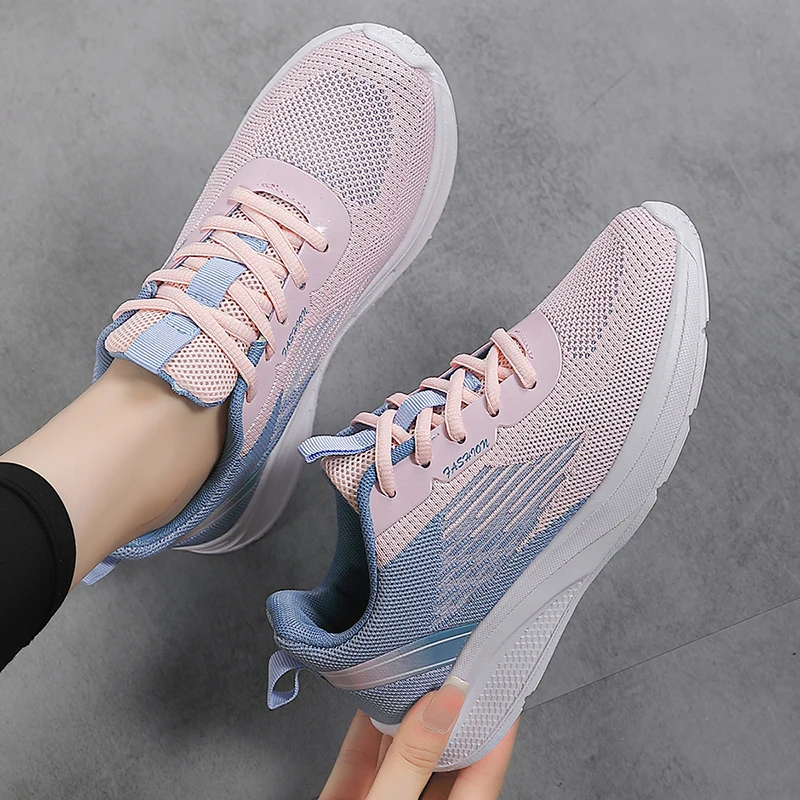 

Shoes Woman Outdoor Tennis Shock-absorbing Running Sports Lightweight Platform Training Wear-resistant Casual Jogging Shoes