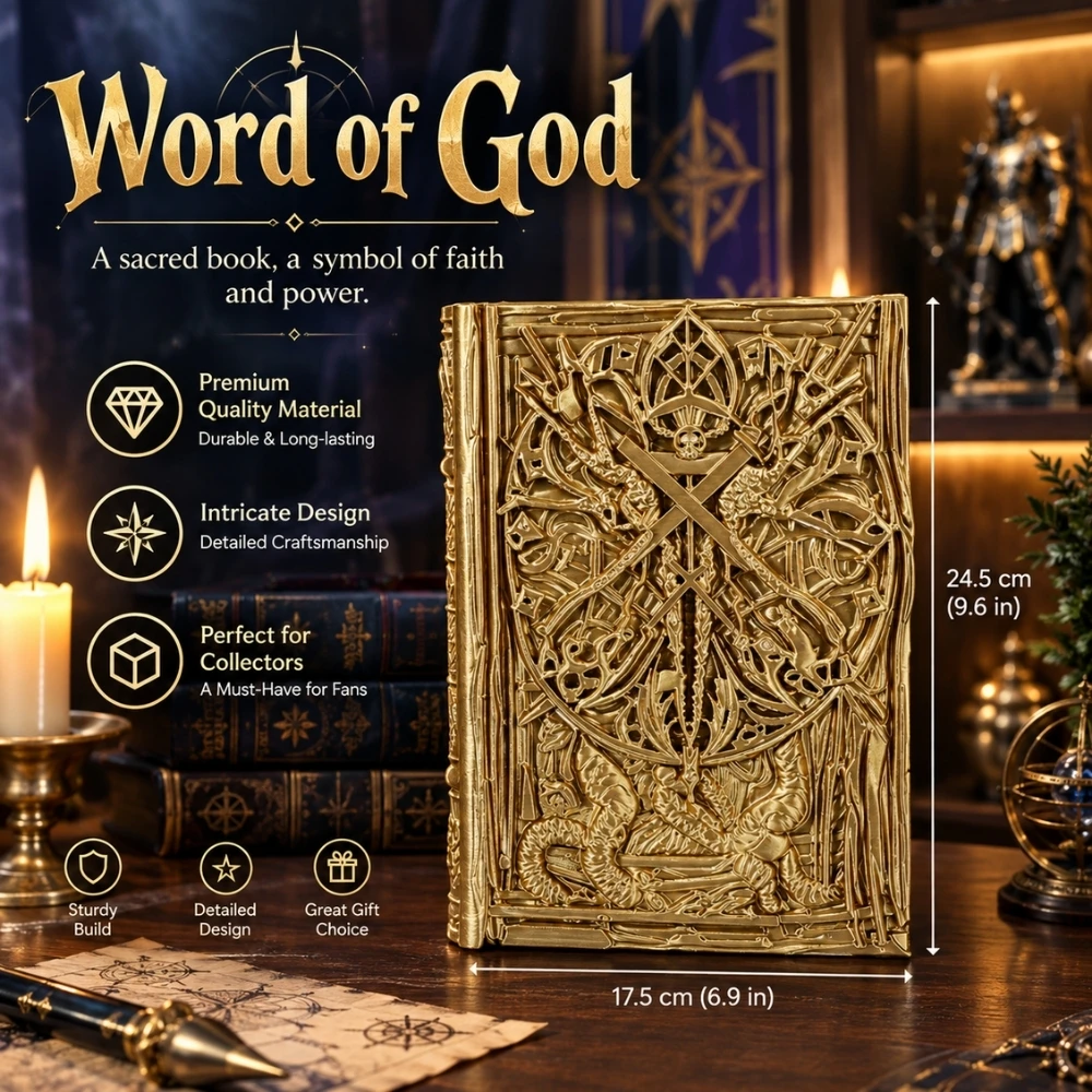Cosplay Prop Book - Dekoracja biurka w kształcie książki „Słowo