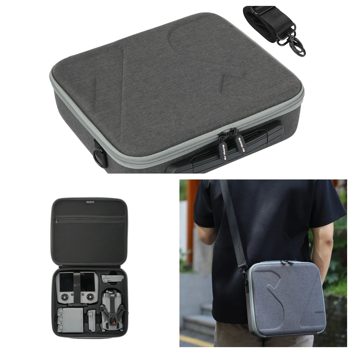 

N5P-B088 Сумка для хранения для DJI Mini 5 Pro, набор сумок для дистанционного управления RC2 RCN3, портативная защитная коробка через плечо с защитой от падения