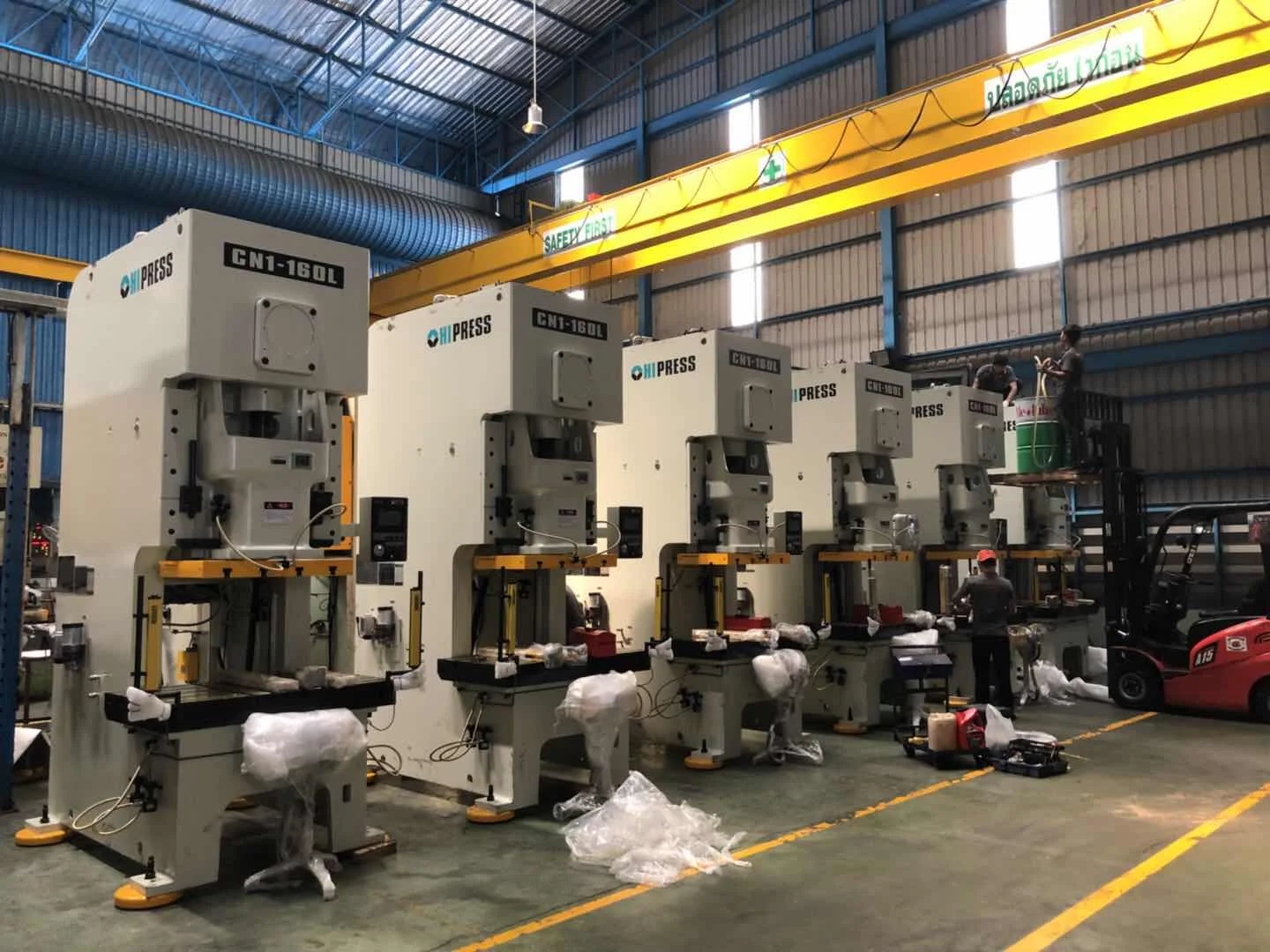 Power Press Maquina Mechanical Safe Metallblechprägung Mechanische Teile Blechstanzmaschine