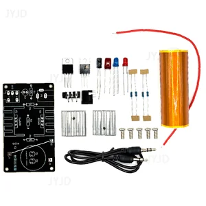 1 Tesla 15W Mini-Musik Bobby Set Tesla Plasma Tesla Tesla Plasma Wireless Getriebe 15-24 V DIY Kits 10 Hauptverkäufe Caixa Sound 15 W - №7