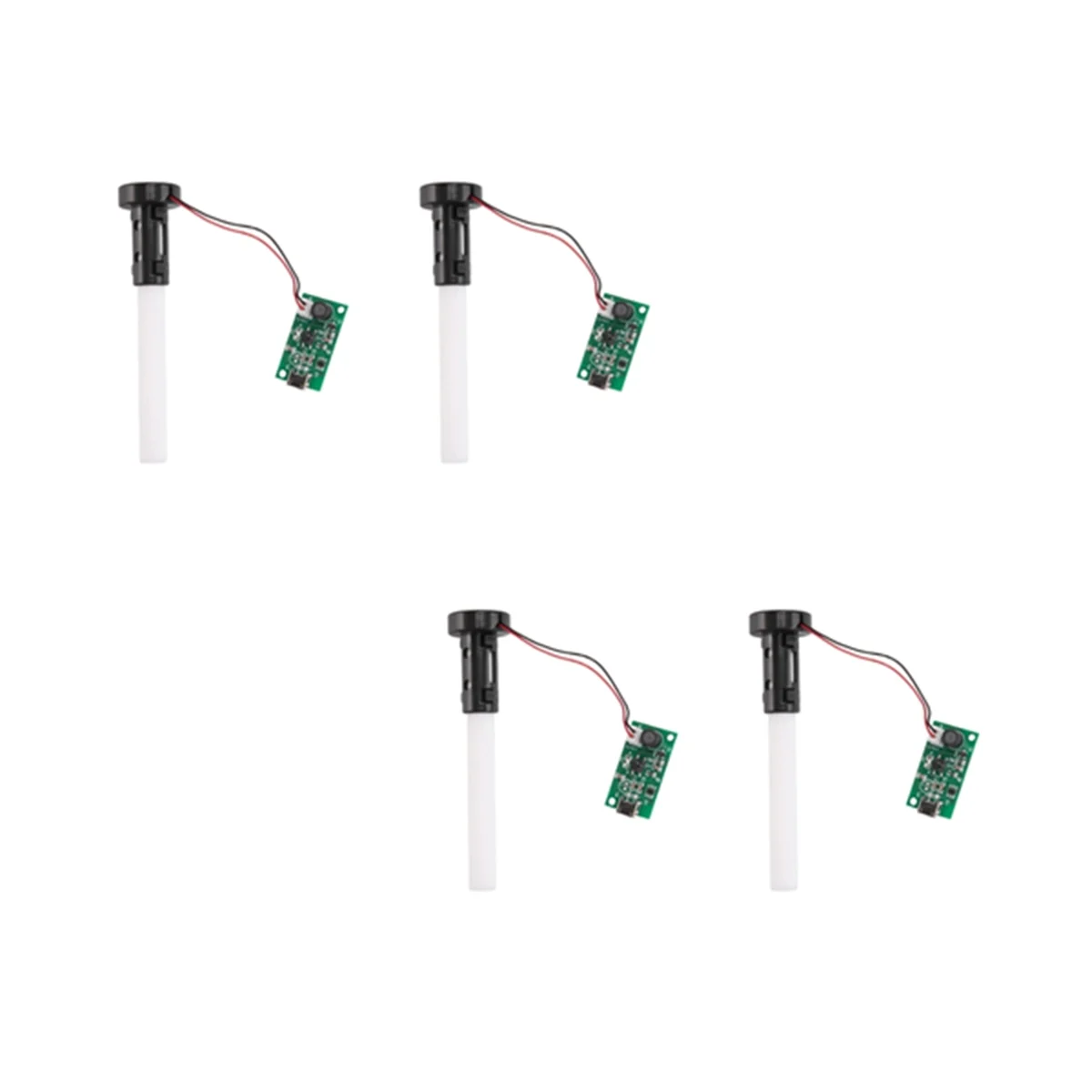 4 Stuks Usb Mini Luchtbevochtiger Mistdriver Printplaat Fogger Atomisatie Film Verstuiver Vel Diy Kits