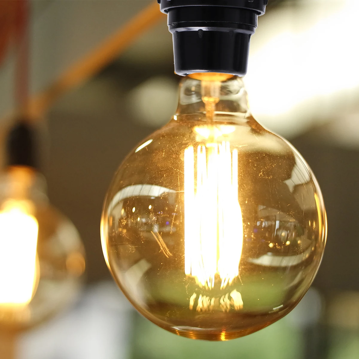 

6Pcs E14 Lamp Socket Compact Self-Locking Fire Resistant Heat Resistant for Home Patio Lighting E14 Light Holder