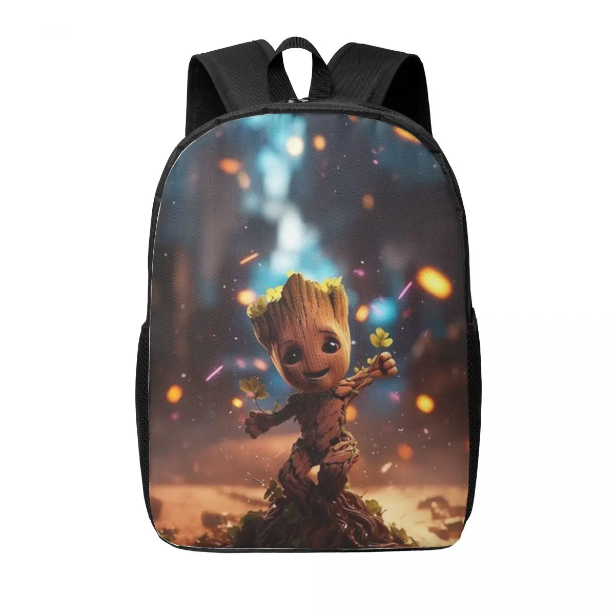 

Marvel Groot 17-Inch Simple Student Backpack - Lightweight and Spacious School Bag for Boys and Girls