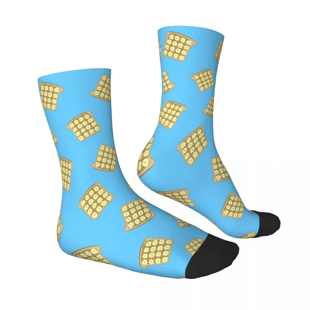 Peanut Butter and Banana Toast Socks colored loose Socks Girl Men's