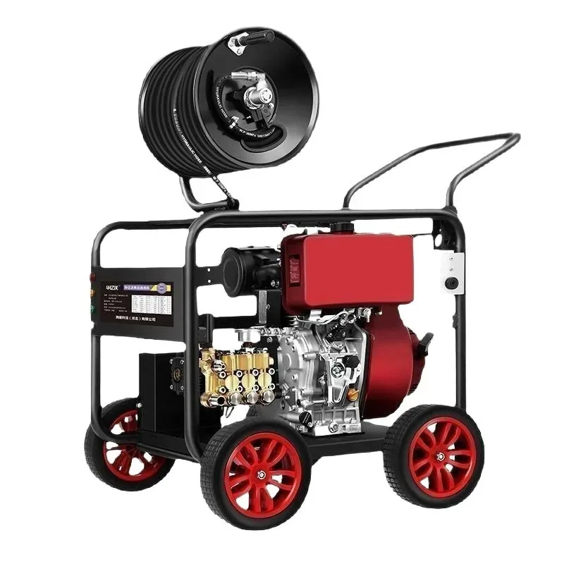 

High pressure pipeline dredging machine High power commercial sewer dredging machine