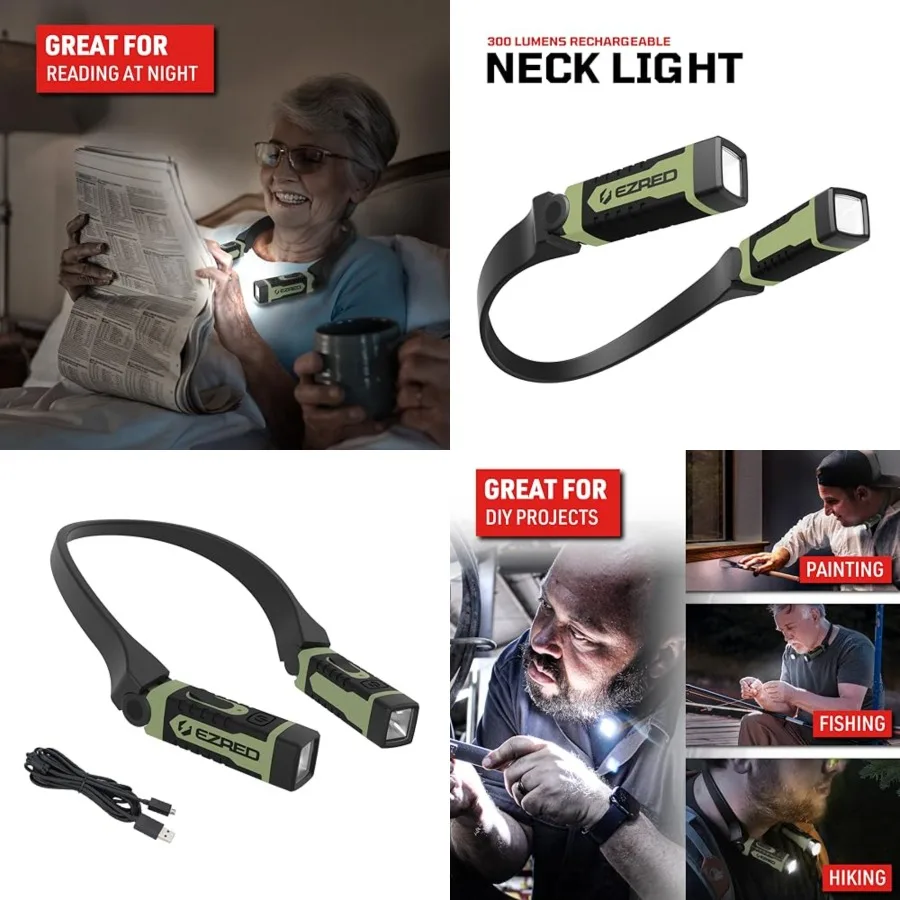 

ANYWEAR Rechargeable Neck Light for Hands-Free Lighting
