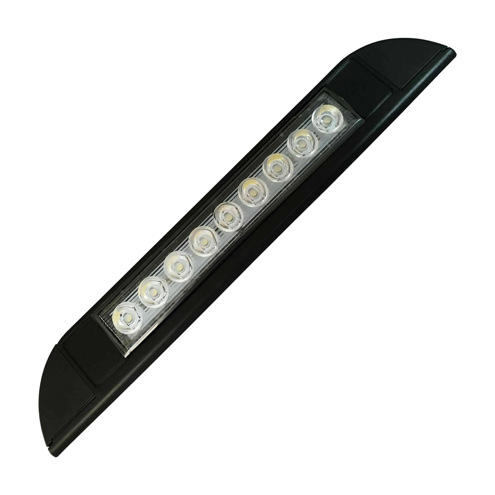 

9 LED Awning Light 12V 24V Waterproof 256mm Exterior Caravan Strip Lamp Black