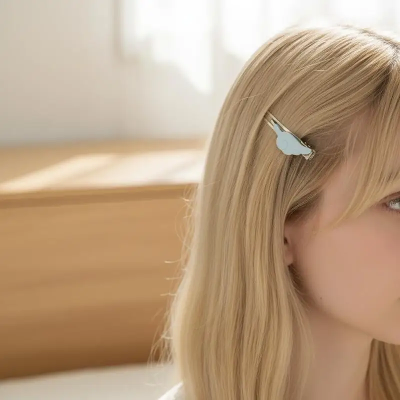 1Pair Cute Sweet Japanese Style Y2K Angel Wing Hair Clip Hairpin Barrettes Hairgrip Headdress Headwear Ornaments Accessories view 3