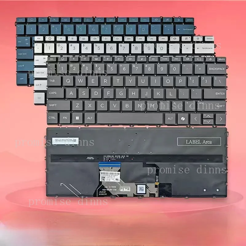 M for HP Envy X360 13-BF 13-BF0013DX 13-BF0047NR 2-IN-1 Laptop Keyboard US Backlit New